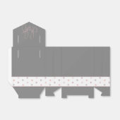 Oh Baby Posh Baby shower voor Meisje Bedankdoosjes (Uitgevouwen)