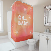 Oh Baby Retro Douchegordijn (In situ)