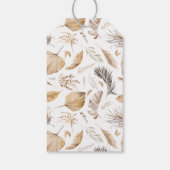 Oh Baby Safari Animals Boho Baby shower bedankt Cadeaulabel (Achterkant)