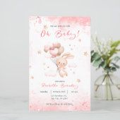 Oh baby schattig dierenkonijn (Staand voorkant)