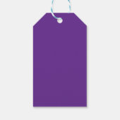 Oh Baby Shower Purple Cadeaulabel (Achterkant)