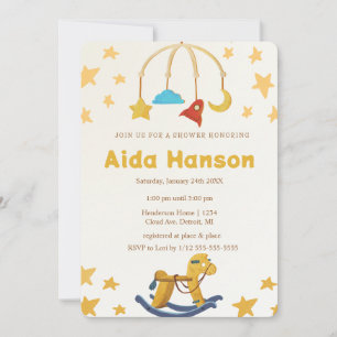 Oh Baby speelgoed Genderneutraal Baby shower Kaart