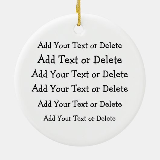 Oh Baby - SRF Keramisch Ornament (Achterkant)