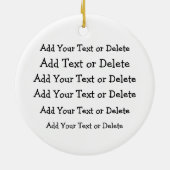 Oh Baby - SRF Keramisch Ornament (Achterkant)