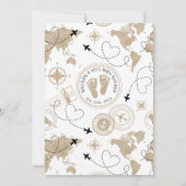 Oh Baby Travel Baby shower Invitation (Dos)