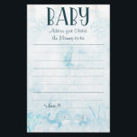 Oh Baby Under the Sea Baby shower Conseils aux par<br><div class="desc">Aquarelle Oh Baby Under the Sea Baby shower Conseils Parents Flyers. Éléments correspondants disponibles.</div>