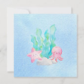 Oh Baby Under the Sea Baby shower Invitation (Dos)