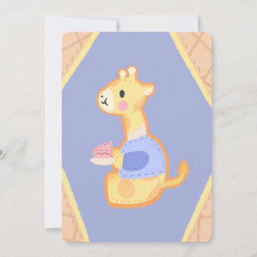 Oh Baby Wild Delight Invitation (Dos)