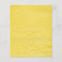 Oh, Baby YELLOW WOOD TEXTURE SJABLOON ACHTERGRONDE Flyer