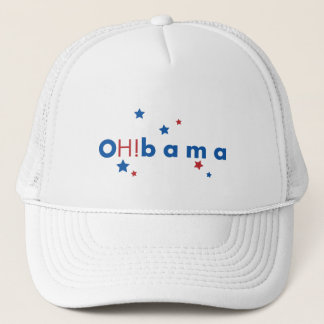OH!bama - Blauwe en rode sterren Trucker Pet