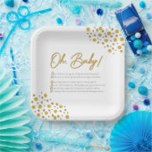 Oh Bébé ASSIETTES EN CARTON (Fête)
