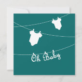 Oh bébé Faire-part de grossesse (Devant)