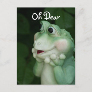 Oh Beste Kikker- aanpassen voor elke gelegenheid Briefkaart