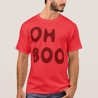 Oh Boe in het bloed rood T-shirt