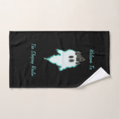 Oh Bonjour...Le Fantôme De Bougie Amical (Serviette à main)