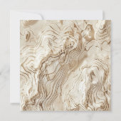 Oh Boy Adventure Begin | vierkant Beren Baby showe Kaart (Achterkant)