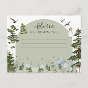 Oh Boy Adventure Pine Forest advies voor mama Informatiekaartje