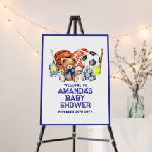 Oh Boy ALL STAR SPORT Baby Shower Ontvangst