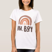Oh Boy Baby Rainbow T-shirt (Voorkant)