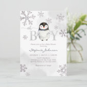 Oh Boy Baby Shower Invitation (Debout devant)