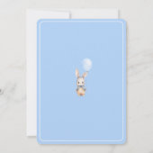 Oh Boy Balloon Baby shower Invitation (Dos)