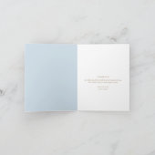 Oh Boy Blue ballon Eucalyptus Dank je wel (Binnen)