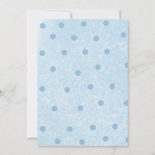 Oh Boy Bow Cravate Bodysuit Baby Shower Invitation (Dos)