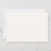 Oh Boy Elephant Baby Shower Invitation Kaart (Achterkant)
