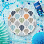 OH-BOY Hot Air-ballonnen Papieren Bordje (Feest)