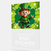 Oh Boy Leprechaun Baby shower Bienvenue (Angle)