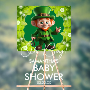 Oh Boy Leprechaun Baby shower Bienvenue