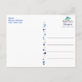 Oh Boy Points et Rayures Carte de Remerciement (Dos)