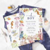 Oh Boy Shower Invitation