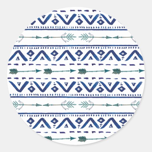 Oh Boy Tribal Sticker (Voorkant)
