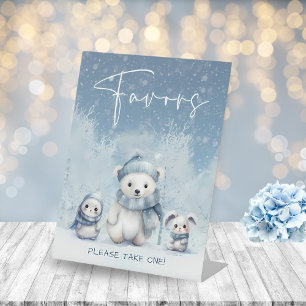 Oh Boy Winter   SIGNE DES FÊTES DE Baby shower DE 