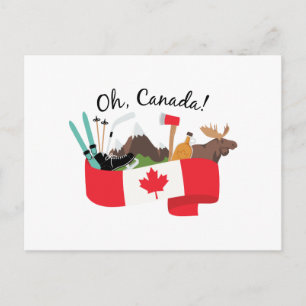 Oh Canada Briefkaart