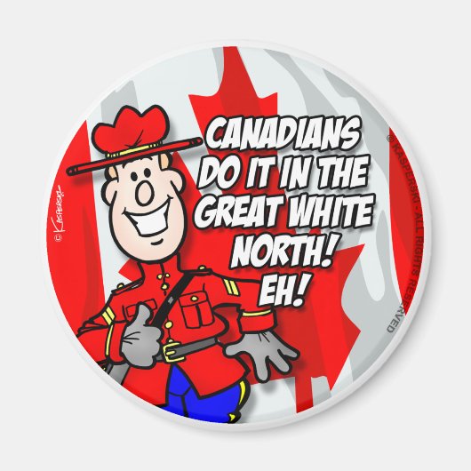 Oh Canada EH! Magneet (Voorkant)