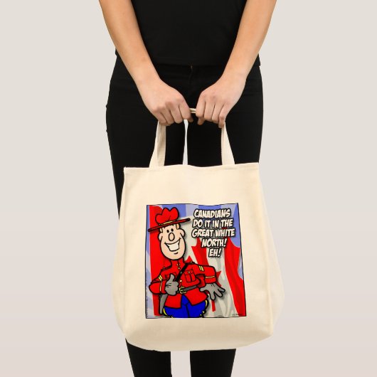 Oh Canada EH! Tote Bag (Voorkant (product))