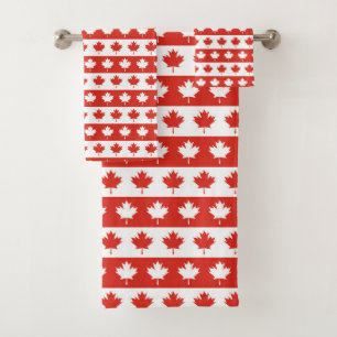 Oh Canada Elégante feuille d'érable rouge
