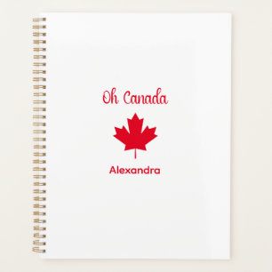 Oh Canada Elégante feuille d'érable rouge