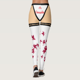 Oh Canada Illusion Leggings