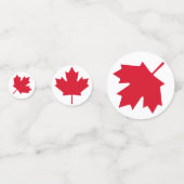 Oh Canada! Maple Leaf Trots en gratis Confetti (Voorkanten)