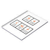 Oh carnet de Tableau périodique de merde (Côté gauche)