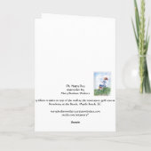 Oh carte pour notes heureux de jour (Dos)