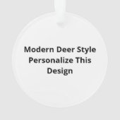 Oh Cerf Moderne Esthétique (dos)