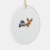 Oh Cerf Propre Minimal Voir Ornement (Droite)