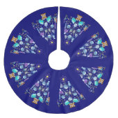 Oh Chemie, Oh Chemist Tree Kerstmis Kerstboom Rok (Voorkant)