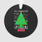 Oh Chemistree Chemist Tree Funny Science Noël (devant)