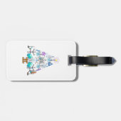 Oh Chemistry, Oh Chemist Tree Bagagelabel (Achterkant horizontaal)