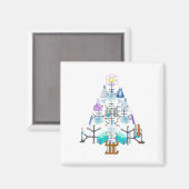 Oh Chemistry, Oh Chemist Tree Magneet (Voorkant / Achterkant)